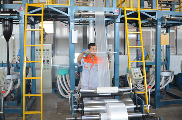 plastic bags production line